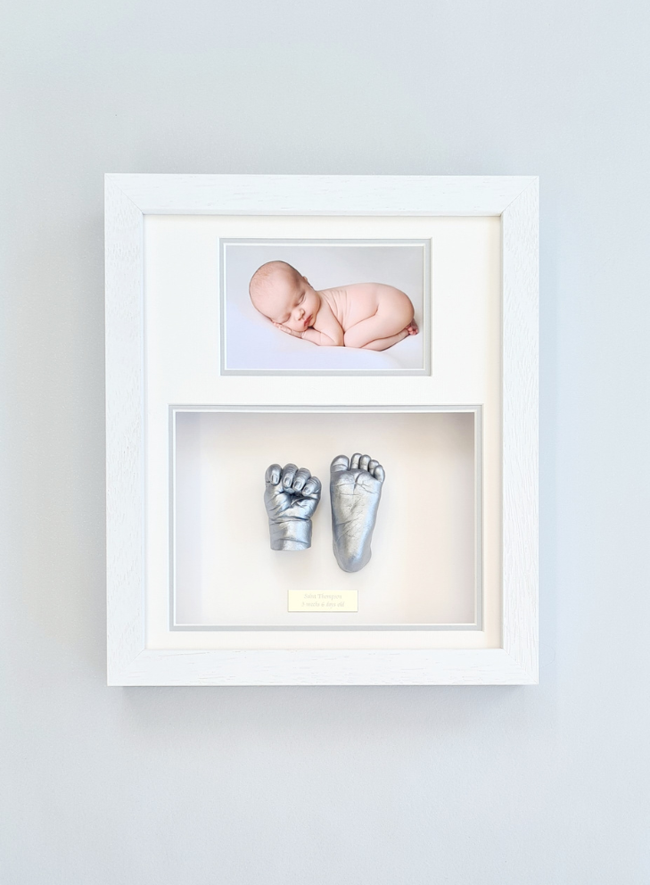 Two Casts Framed with photo